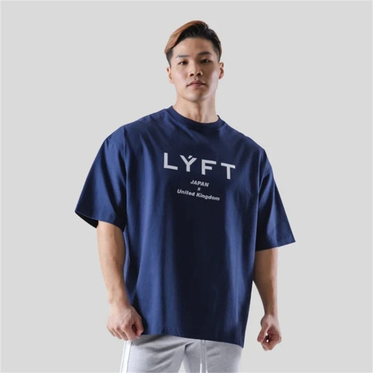 LYFT  Big Logo Comfortable Cotton T-shirt