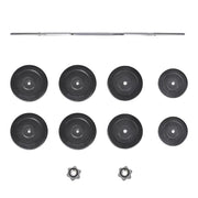 Barbell with Plates Set 60 kg - UK Home Gym Equipment 