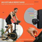 Dynamic Cardio Delight: SPORTNOW Exercise Bike - Home Fitness Essential! - UK Home Gym Equipment 