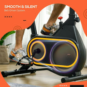 Dynamic Cardio Delight: SPORTNOW Exercise Bike - Home Fitness Essential! - UK Home Gym Equipment 