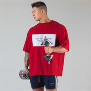 LYFT Cotton Loose Fit Gym T-Shirt - UK Home Gym Equipment 