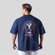 LYFT Exceed Your Limits Cotton Loose T-Shirt - UK Home Gym Equipment 