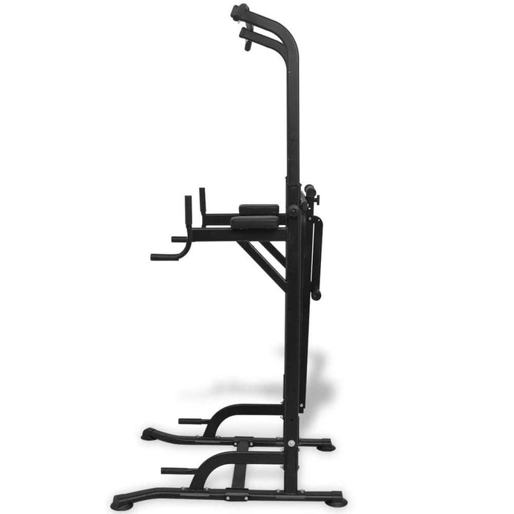 Multi-Functional Power Tower with Sit-Up Bench - UK Home Gym Equipment 