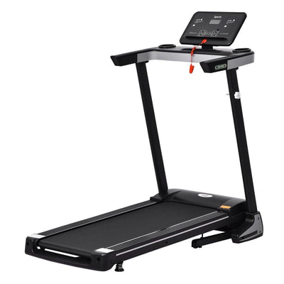 PowerFit Pro: 500W Folding Treadmill with Preset Programs - HOMCOM - UK Home Gym Equipment 