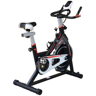 ProFit 8kg Flywheel Cardio Exercise Bike with Adjustable Resistance and LCD Monitor - UK Home Gym Equipment 