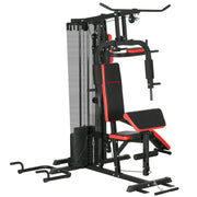 ProFlex Multi Gym Workout Station with Sit Up Bench, Push Up Stand, and Dip Station - UK Home Gym Equipment 