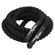 ProForce Battle Rope - 9m, 6.8kg, Black Polyester - UK Home Gym Equipment 