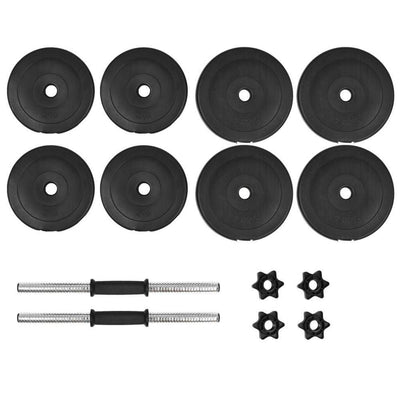 ProLift 14-Piece Dumbbell Set - 20 kg - UK Home Gym Equipment 