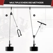 ProLift Cable Pulley System with DIY Loading Weight Pin for Lat Pulldowns - UK Home Gym Equipment 