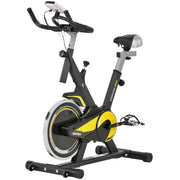 ProRide Exercise Bike with 10KG Flywheel and LCD Display - UK Home Gym Equipment 