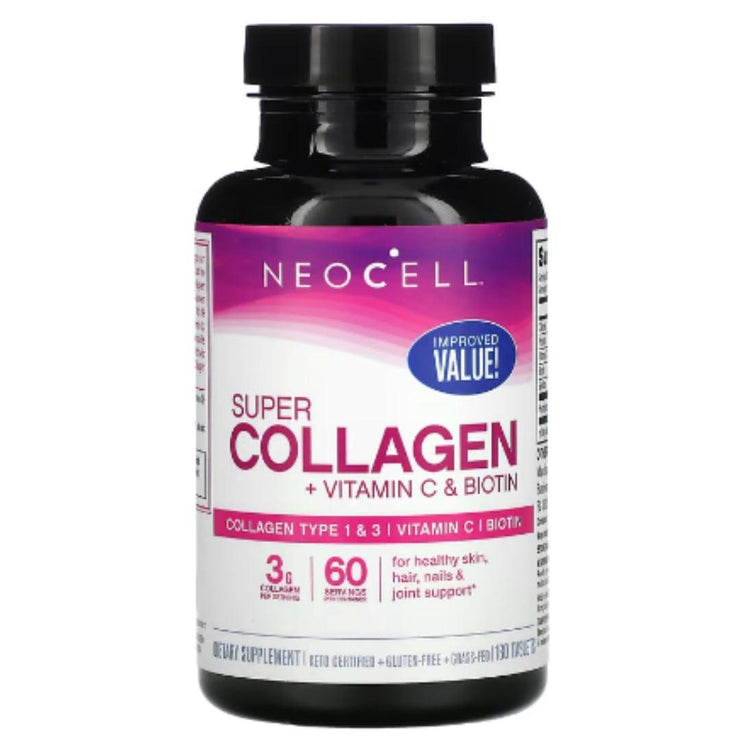 Super Collagen + Vitamin C & Biotin - UK Home Gym Equipment 