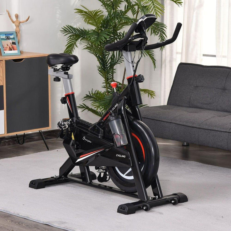 Ultimate Indoor Cycling Bike: HOMCOM 10kg Flywheel Exercise Bike - UK Home Gym Equipment 