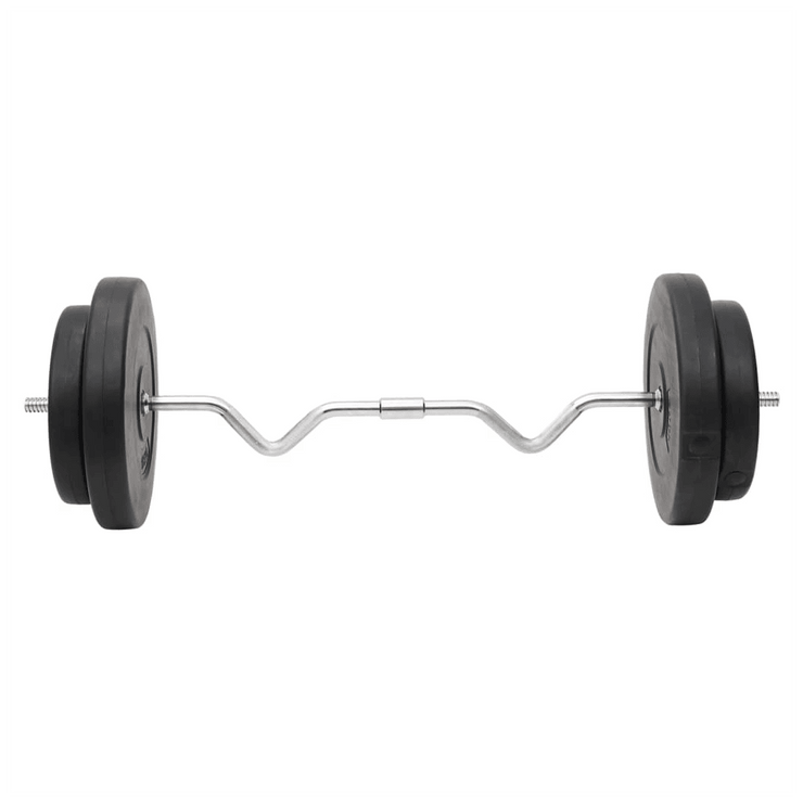 Versatile Barbell and Dumbbell Set for Varied Workouts/120 kg - UK Home Gym Equipment 