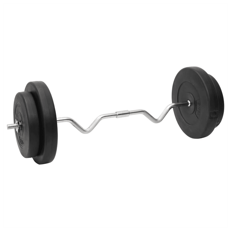 Versatile Barbell and Dumbbell Set for Varied Workouts/120 kg - UK Home Gym Equipment 