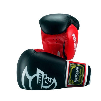 PRETORIAN PU Leather Boxing Gloves  Men/Women - UK Home Gym Equipment 