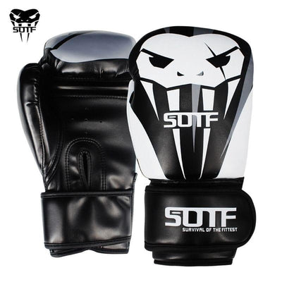 SUOTF PU Leather Boxing Gloves - UK Home Gym Equipment 