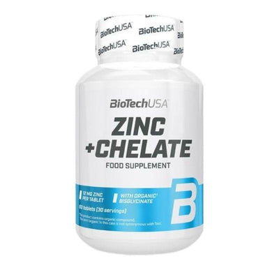 Zinc + Chelate 60caps - UK Home Gym Equipment 