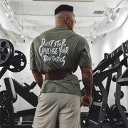 Lyft Don't Stop To Change Fitness T-Shirt - UK Home Gym Equipment 