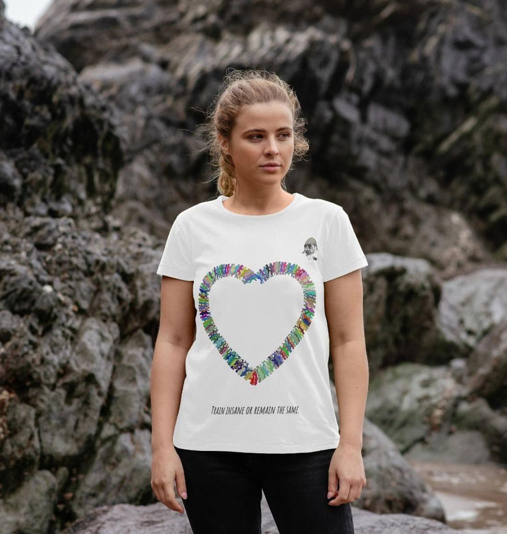 Heart Of Workout Fitness T-Shirt - UK Home Gym Equipment 