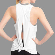 Open Back Sport Workout Top - UK Home Gym Equipment 