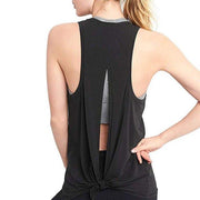 Open Back Sport Workout Top - UK Home Gym Equipment 