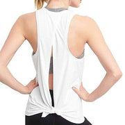 Open Back Sport Workout Top - UK Home Gym Equipment 