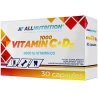 Vitamin C 1000 + D3 - UK Home Gym Equipment 